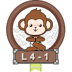 Yoga Monkey Free Fitness L4-1