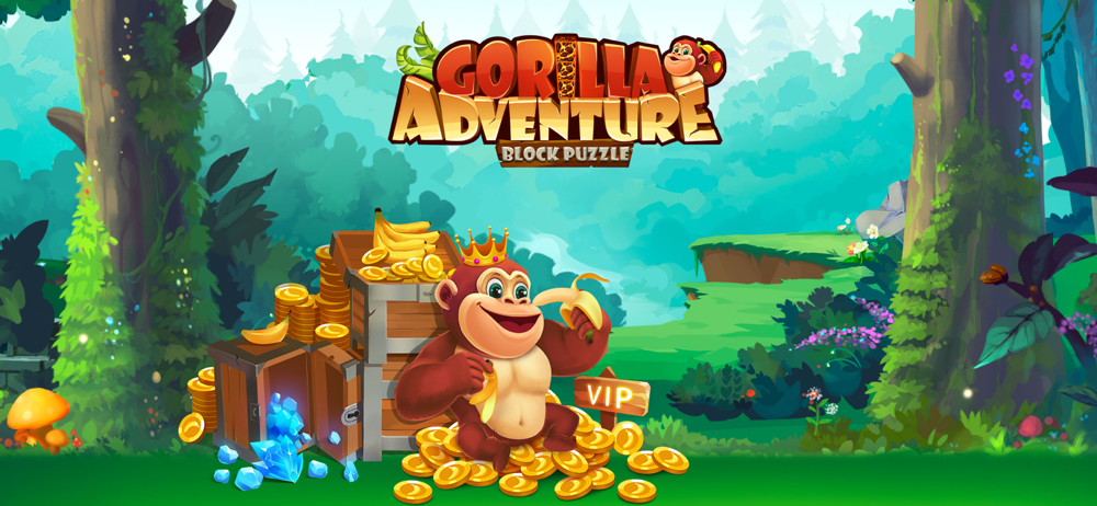 Gorilla Adventure:Block Puzzle