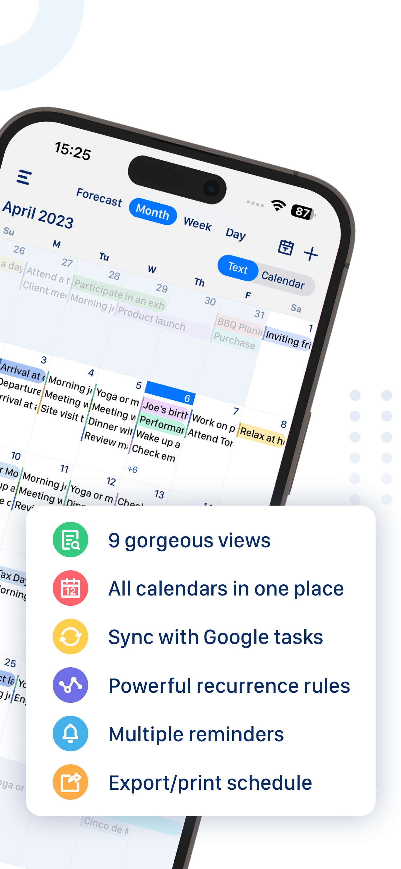 Tiny Calendar - Calendar App
